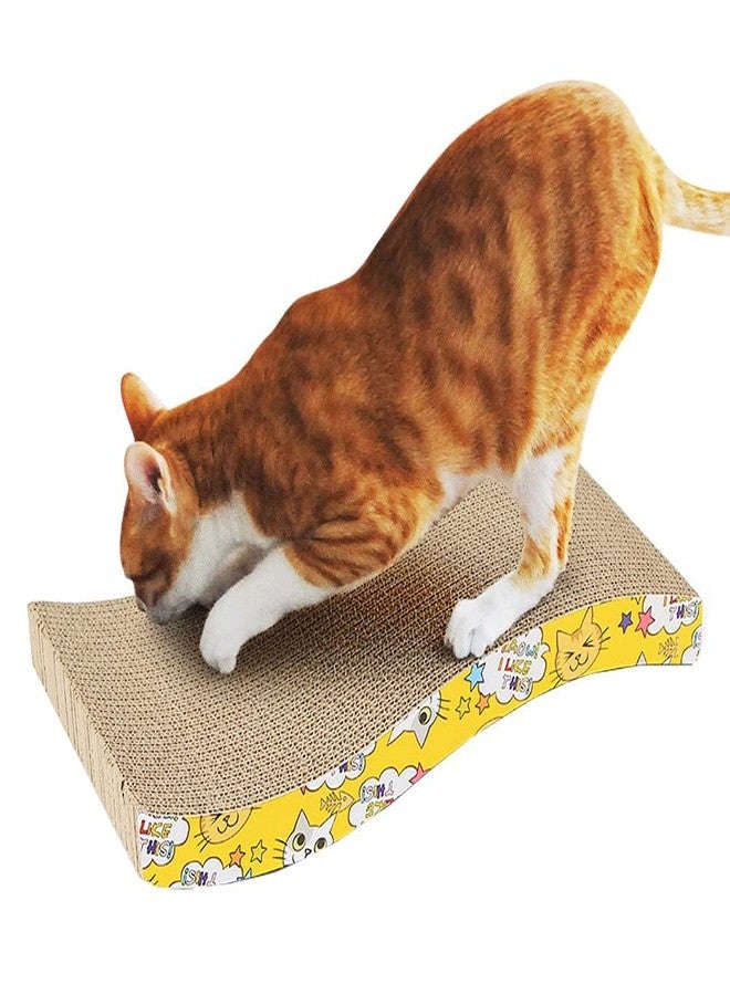 THE DDS STORE Pet Kitten Corner Sisal Wall Scratcher Cats Hanging Cat Scratching Post Board (Color May Vary, Pack of One) (Cat Scratcher) - Image 1